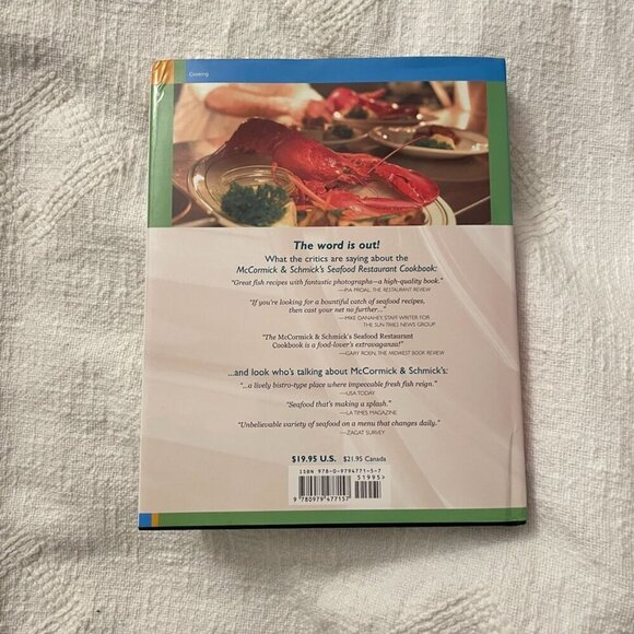 MCCORMICK & SCHMICKS SEAFOOD RESTAURANT COOKBOOK - Picture 3 of 13